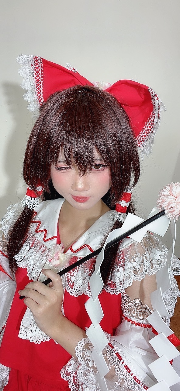 PoppaChan Reimu Hakurei Cosplay (Touhou Project) – 111 Photos 14 Videos 1.13GB插图5