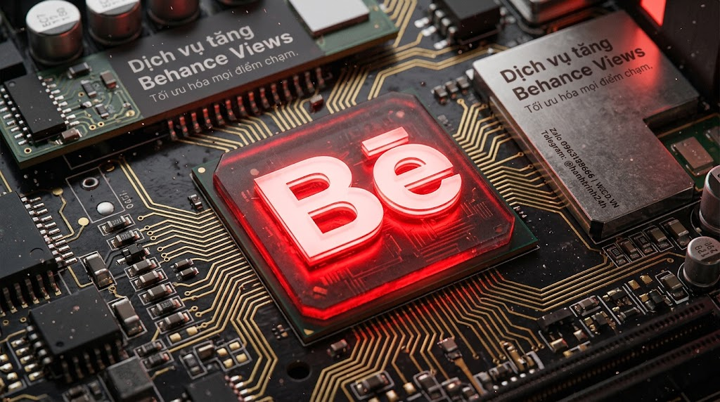 dịch vụ tăng behance views uy tín portfolio behance