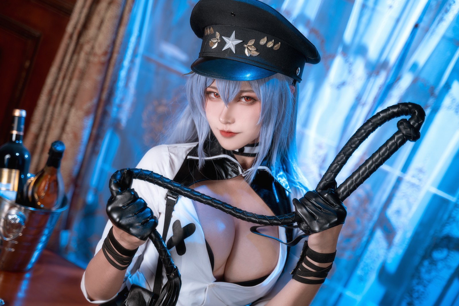 Seya-狮砸 – 碧蓝航线 甘古特·坚定的执行者 Cos 高清写真（12P-119MB）插图2