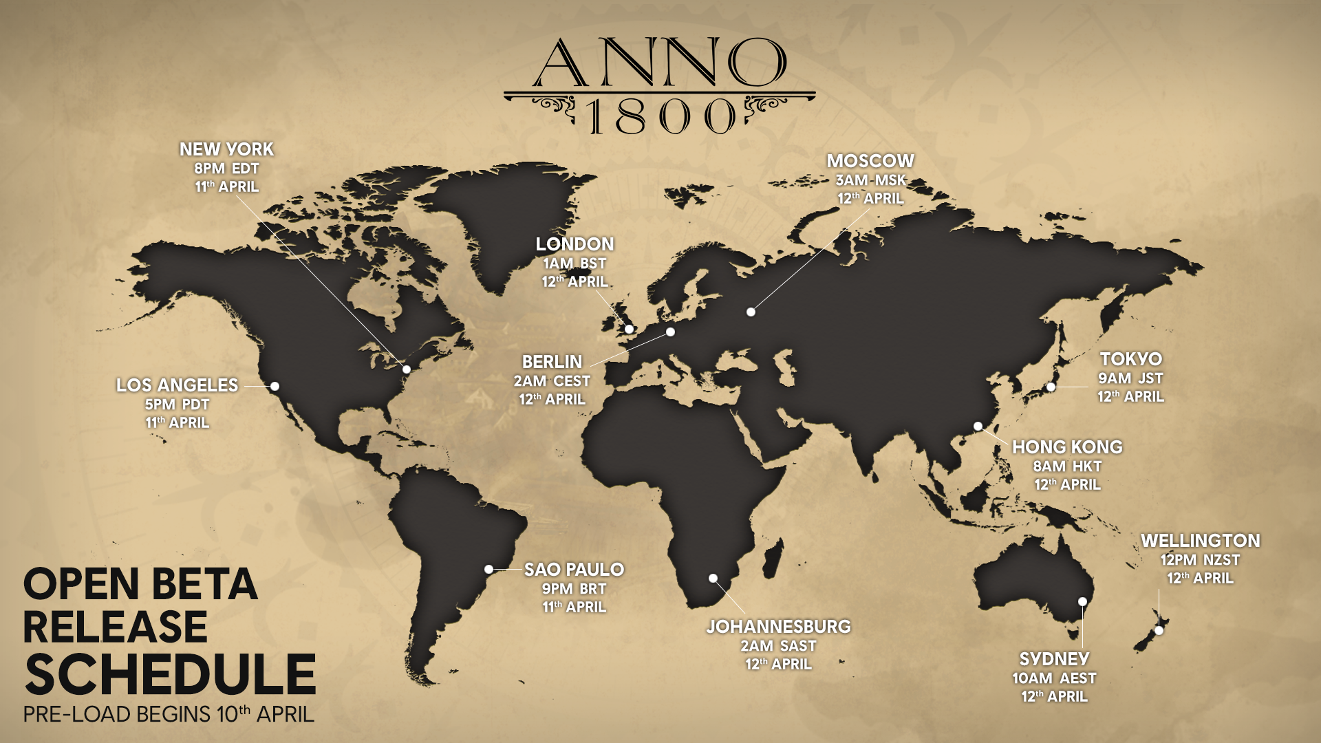 Anno 1800 карта сокровищ