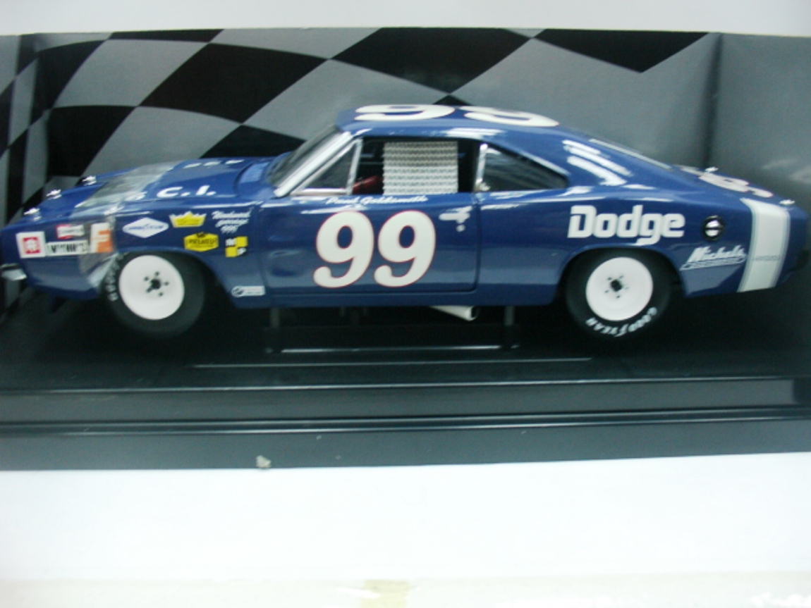 WOW EXTREMELY RARE Dodge Charger 500 #99 P. Goldsmith NASCAR 1969