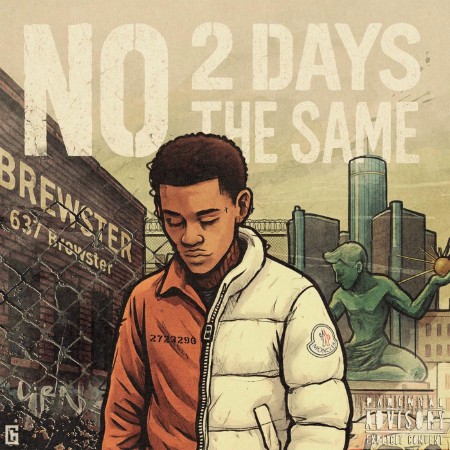 YBN Lil Bro - No 2 Days the Same (2025)