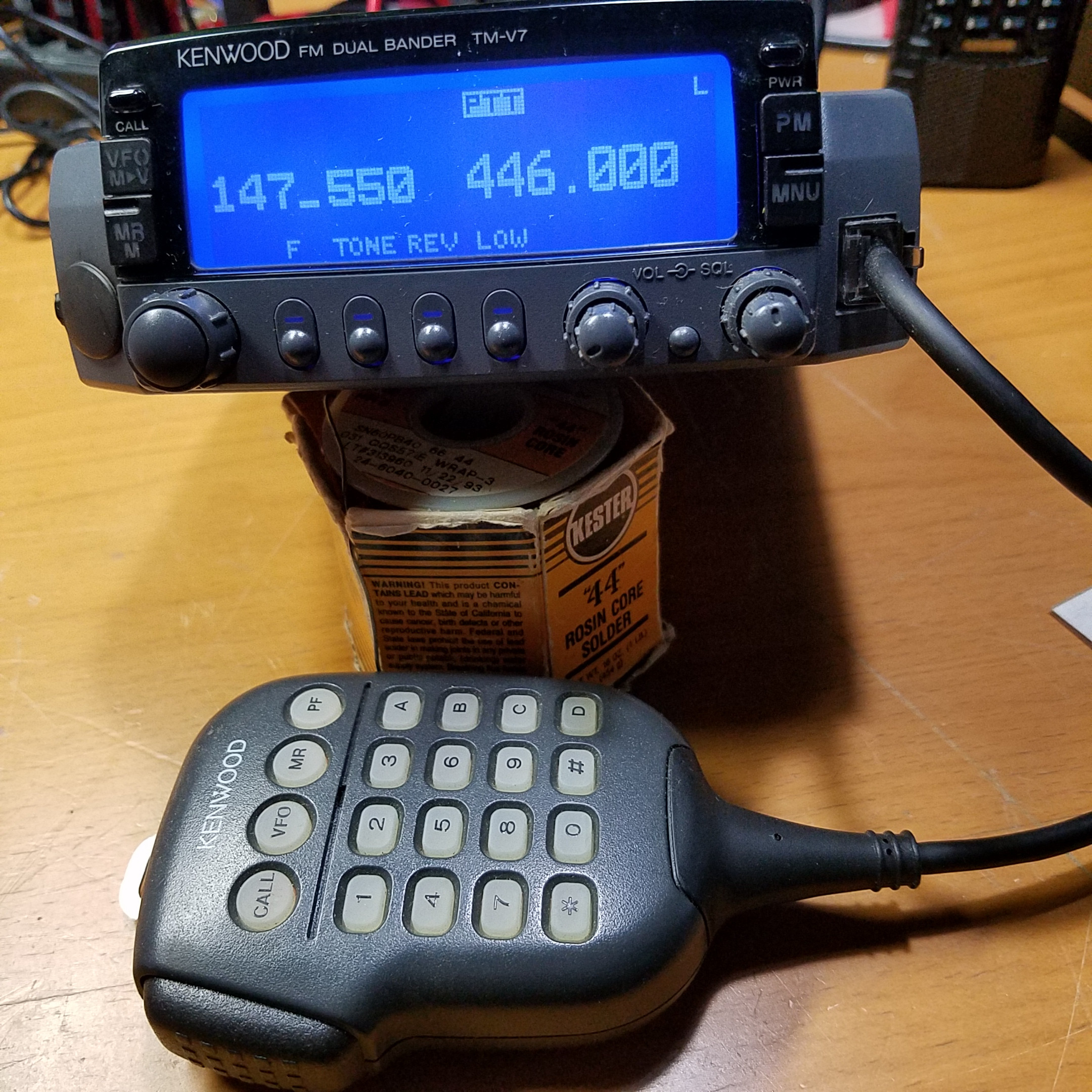 Crystal Radio Club Kenwood TM V7 — Postimages