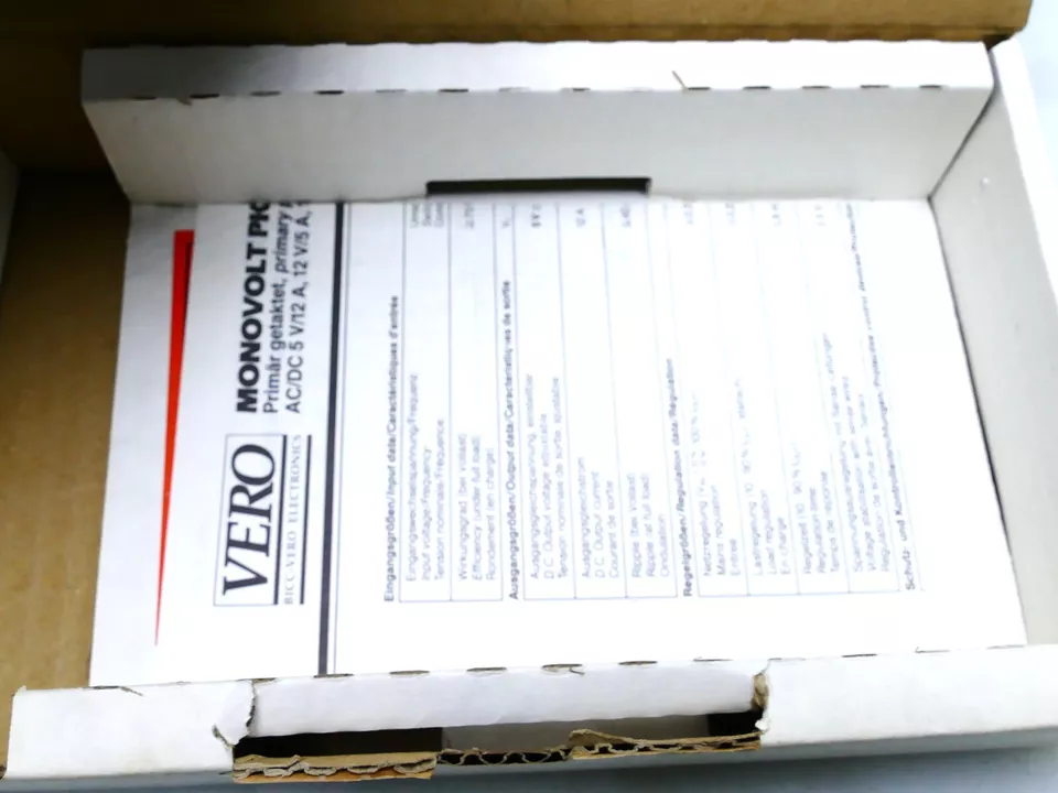 VERO Monovolt PK60 Dokumentation in OVP