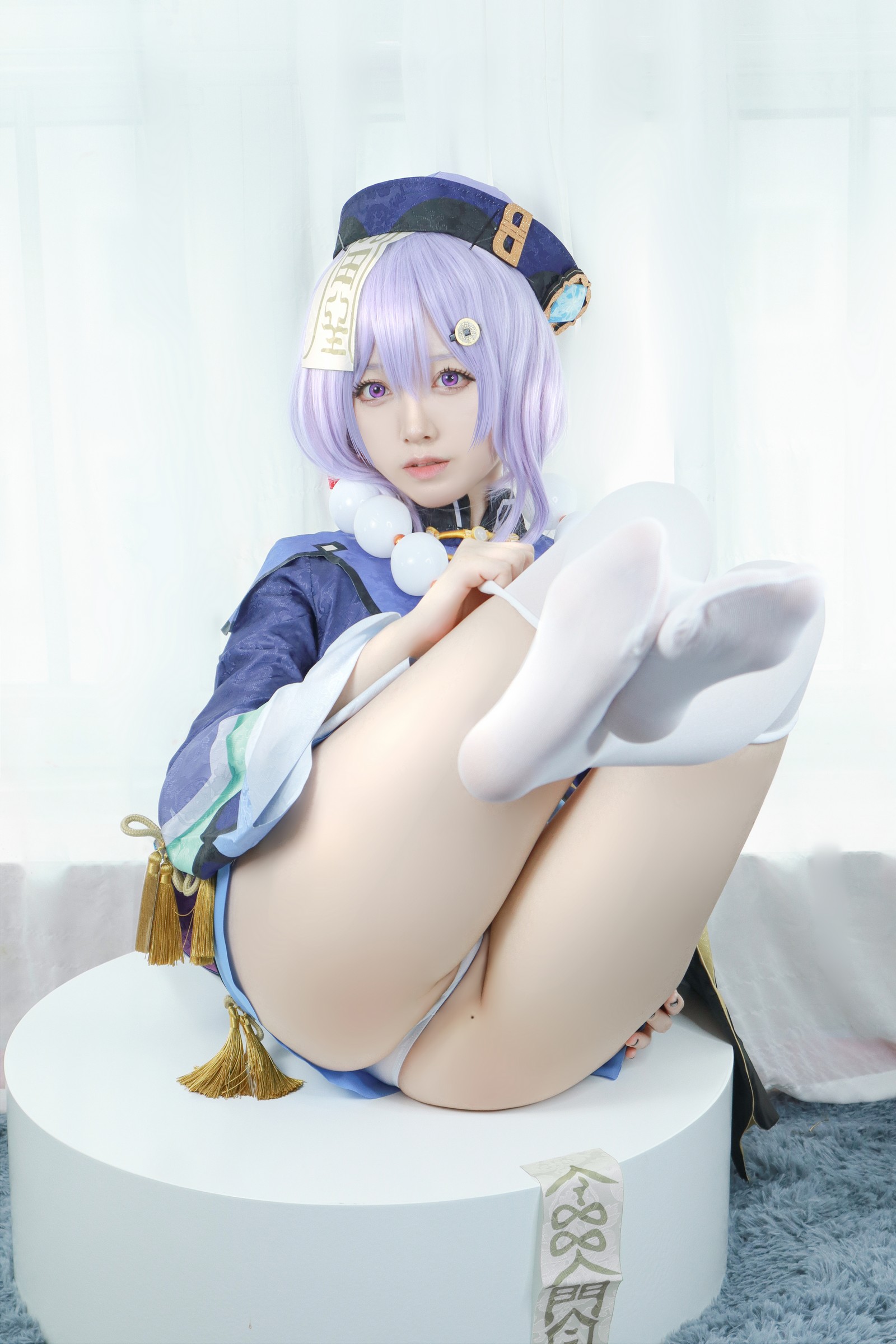 朝霧愛 – 原神 Qiqi 七七 Cosplay 高清写真（35P-355.3M）插图8