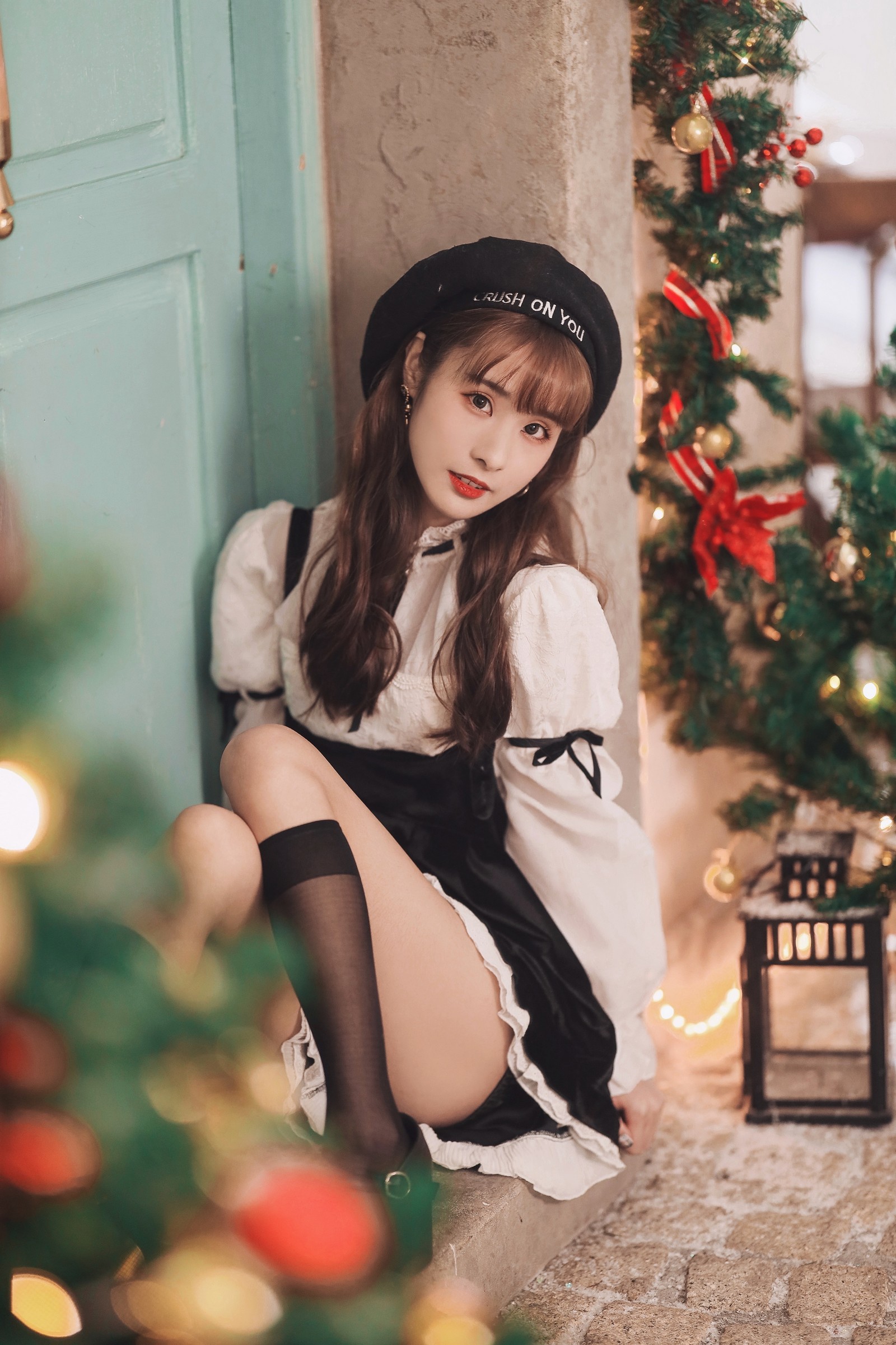 泥泥汝 圣诞主题 A 写真图集｜节日风格高清摄影（50P｜192MB）插图6