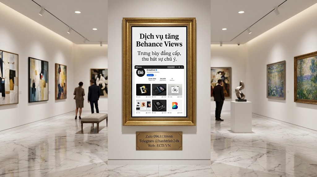 tăng behance views top portfolio behance