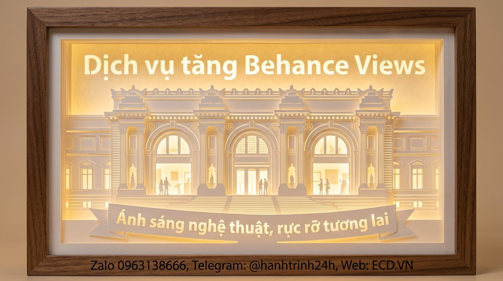 tăng behance views vĩnh viễn tăng engagement