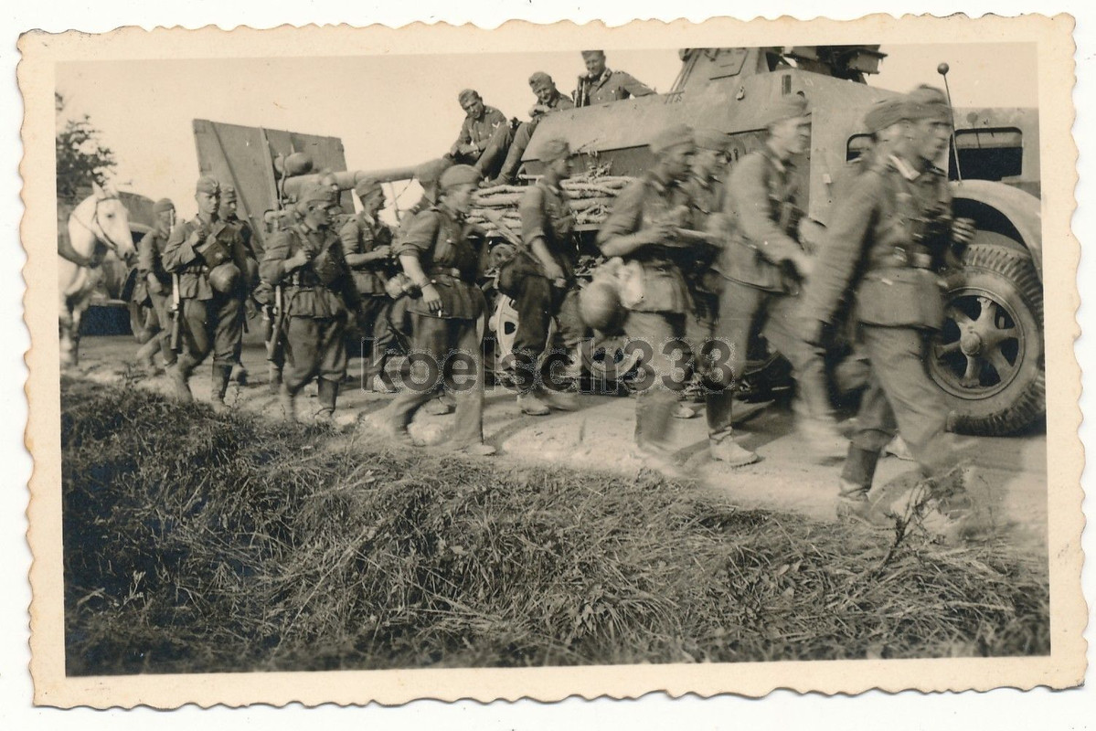 Foto Panzerjäger Panzer Halbkette Sd.Kfz. 7 gepa
