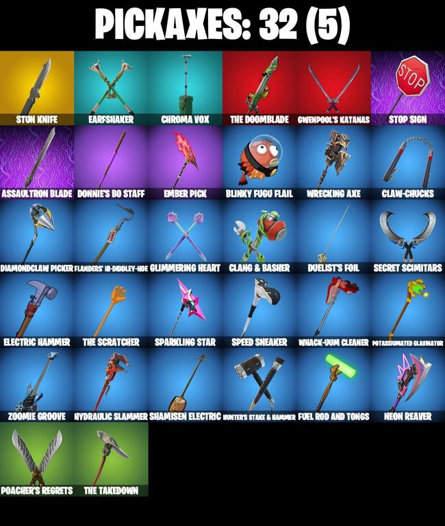 pickaxes comp