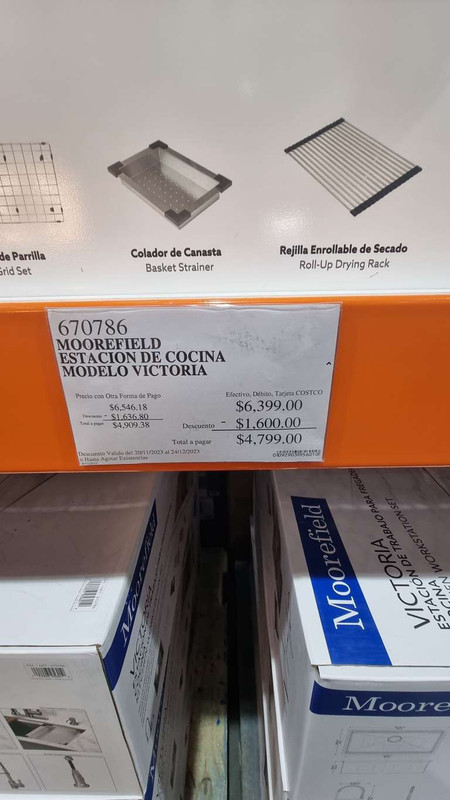 COSTCO: ESTACION DE COCINA MODELO VICTORIA - SLP 
