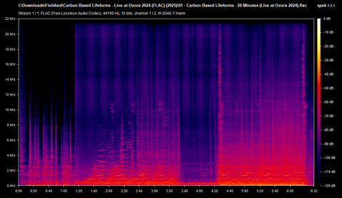 01 Carbon Based Lifeforms 20 Minutes Live at Ozora 2024 flac
