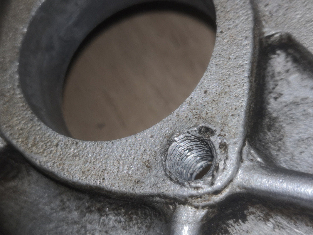 Filetage depuis l'intérieur