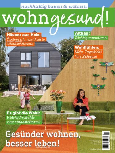 Cover: Wohngesund ! Magazin No 01 2024