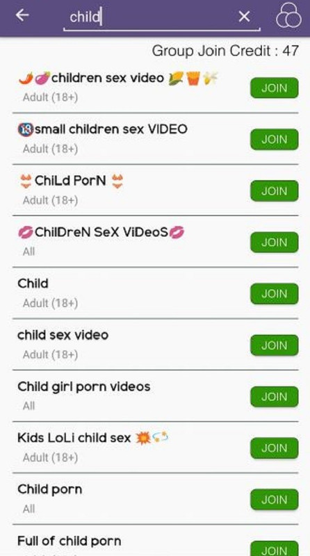 Child Porn Group