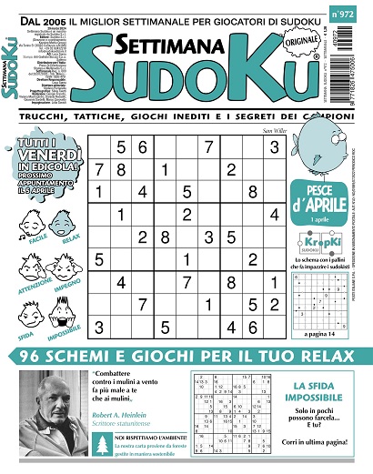 2024 - Settimana Sudoku N. 972 (29 Marzo 2024) Settimana-Sudoku-N-972-29-Marzo-2024
