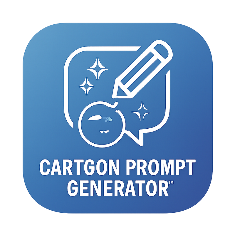 Cartoon Prompt Generator Icon