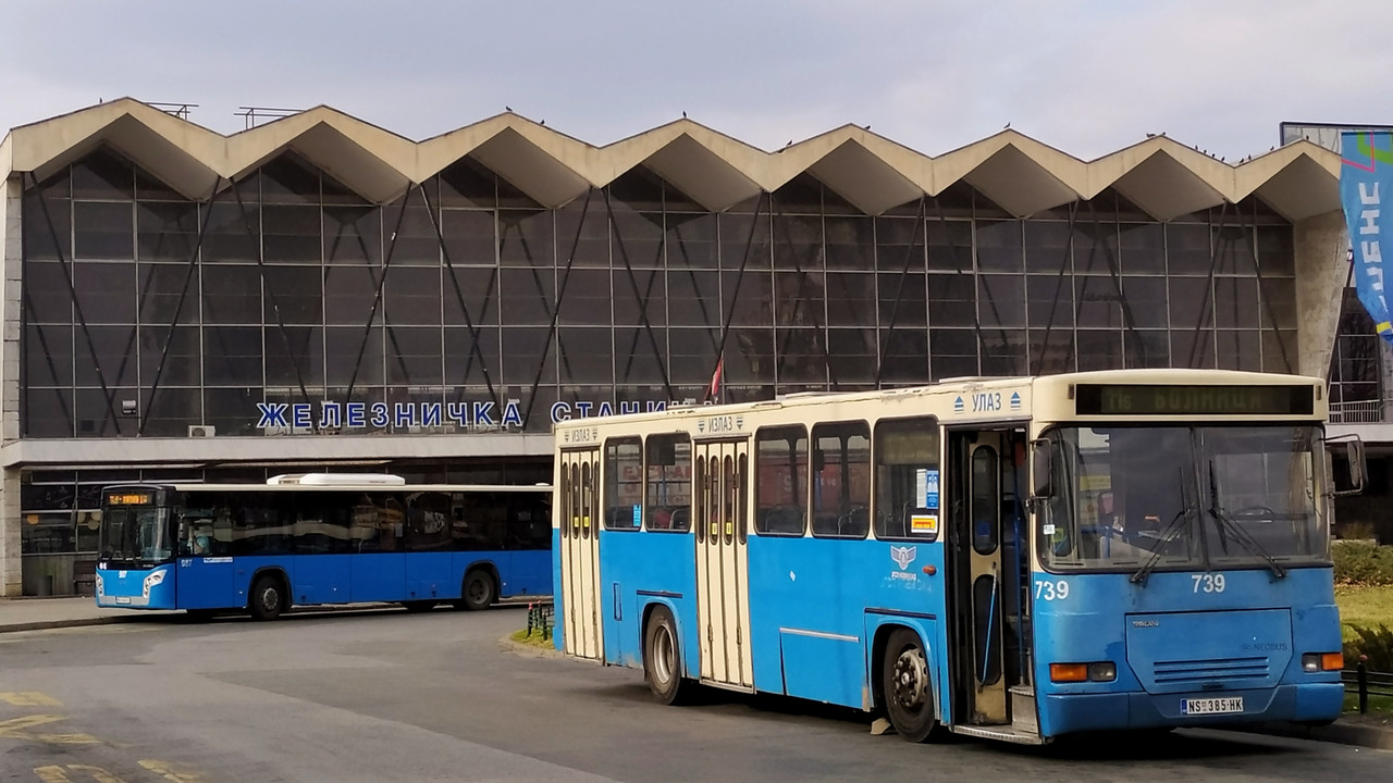 Volvo B10M / Neobus 405G (1997/07) #739 i Ikarbus Ik-112N (2018) #987