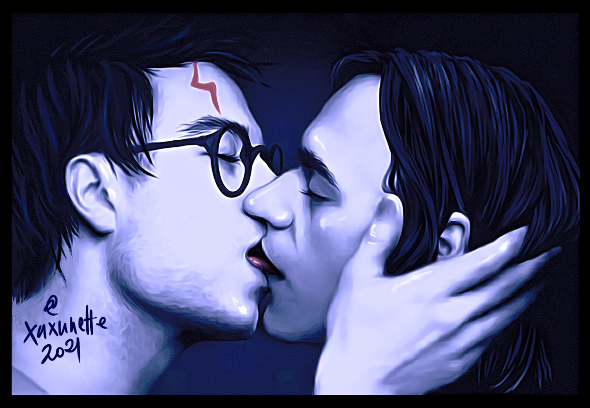 Random Snarry Kiss