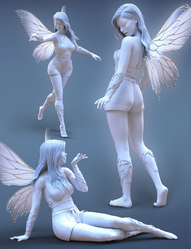 iV Fairy Magic Poses for Genesis 8 Female(s) 