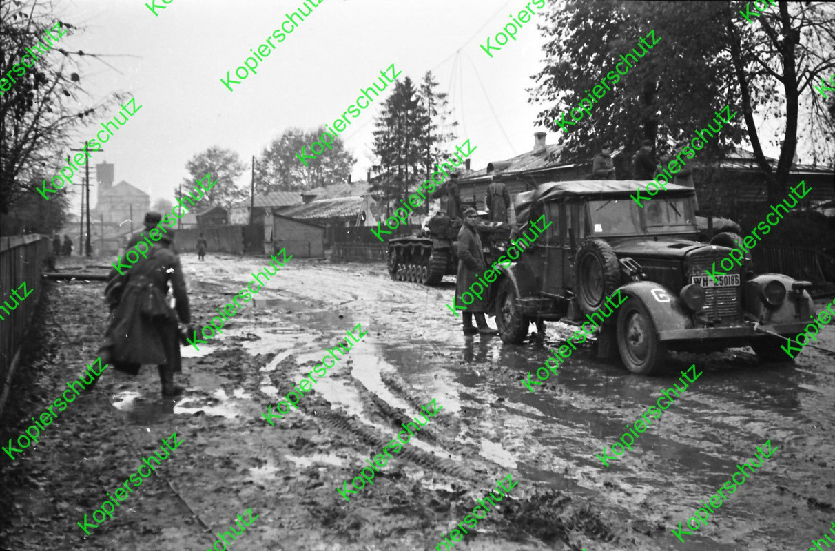 Panzer Kübel Schlamm Einsatz Panzerschlacht WH