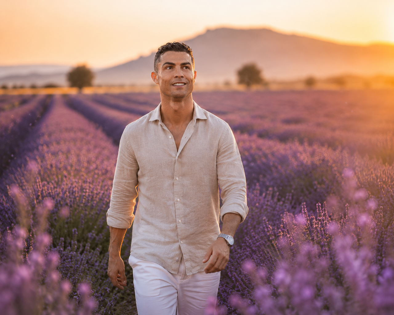 Result of: Lavender Fields: Golden Wanderer