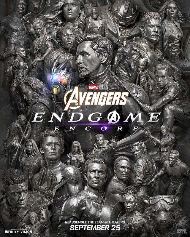 New Poster for "Avengers: Endgame Encore"