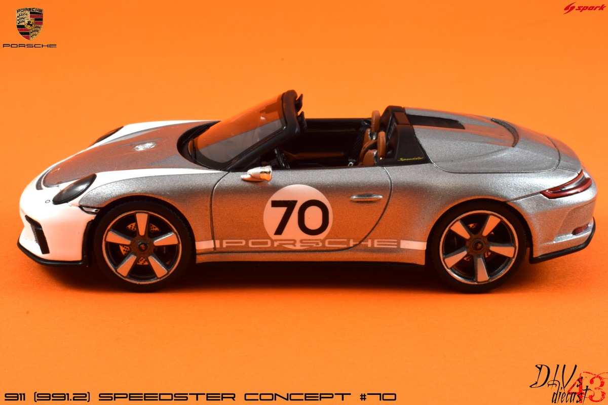 Porsche 911 9912 Speedster Concept Grey Spark (2)