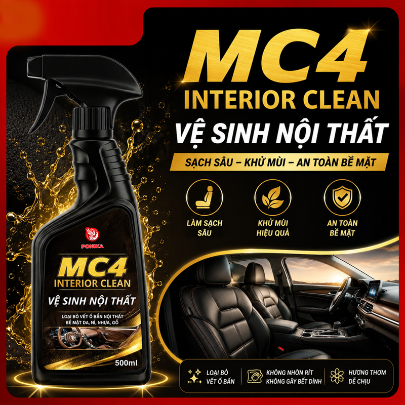 Chai dung dịch Ponika MC4
