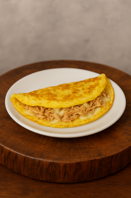 Omelete (Frango e Mussarela)