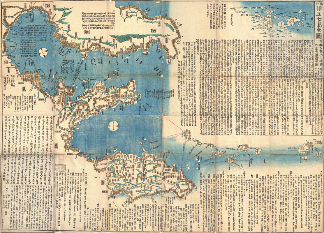 nautical map of Tokyo bay