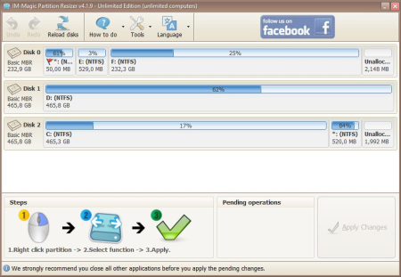 IM-Magic Partition Resizer 4.1.9 Multilingual + WinPE