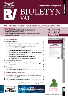 Biuletyn VAT 3/2019