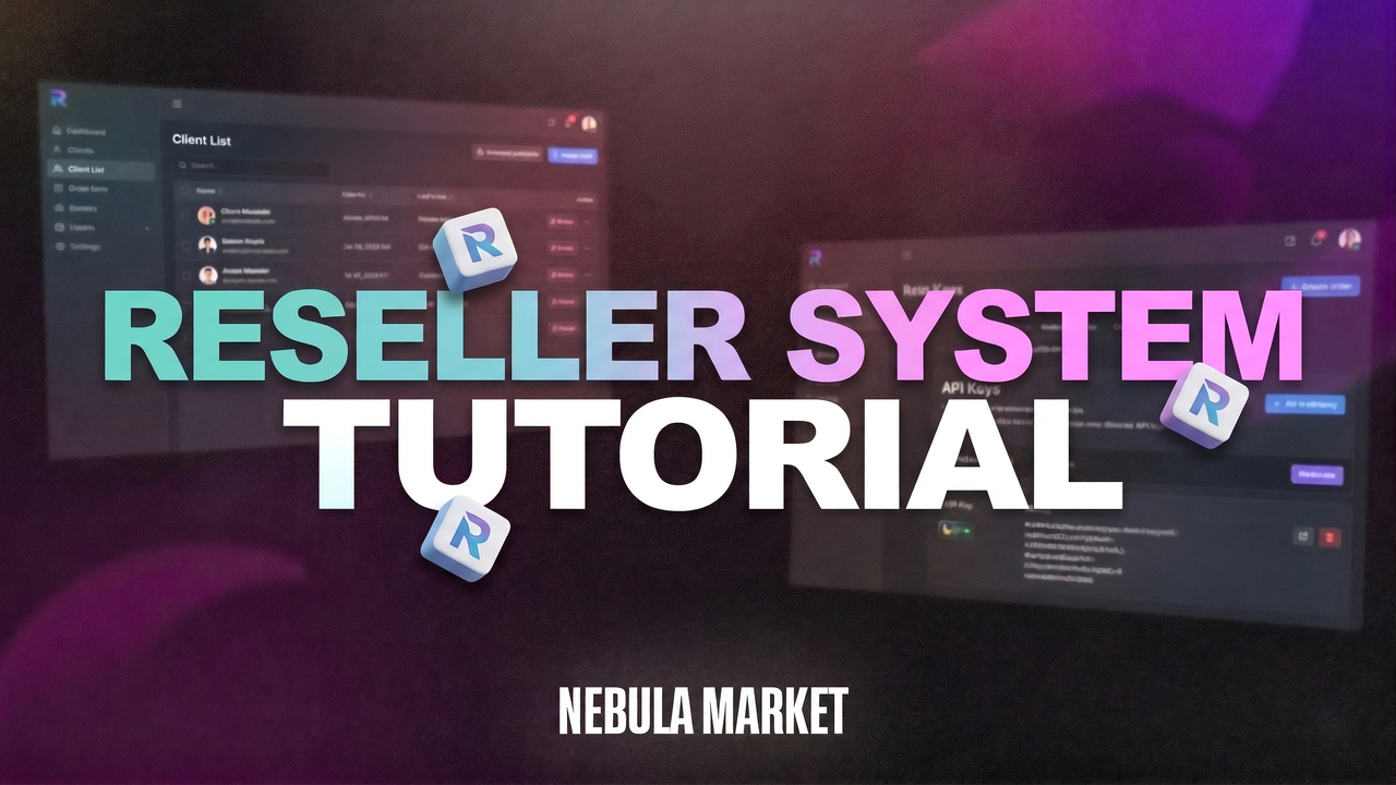 Reseller System Tutorial