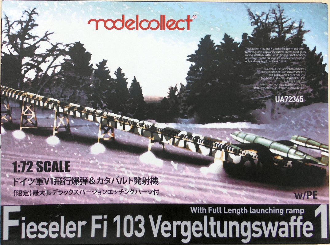 Modelcollect 72 Fieseler Fi 103 Vergeltungswaffe 1 (UA72365)