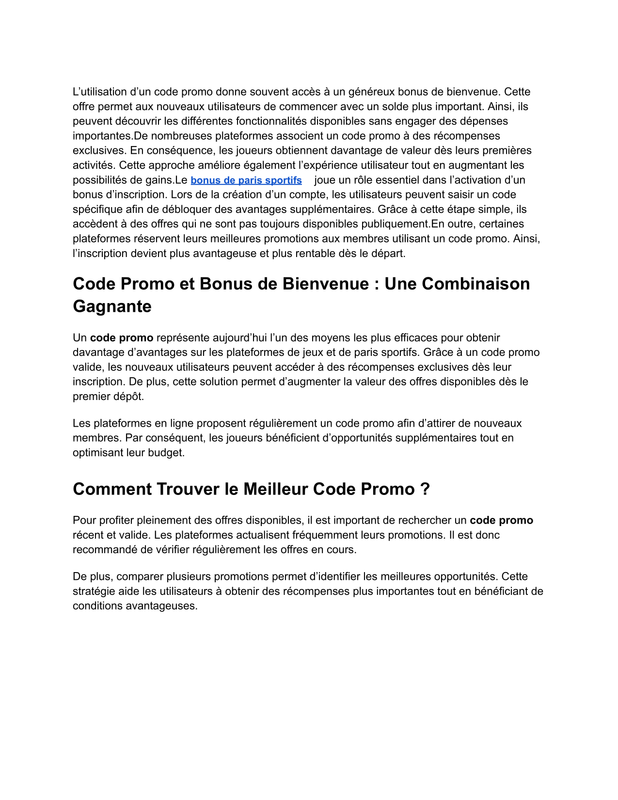 Comment Utiliser un Code Promo Comme un Expert