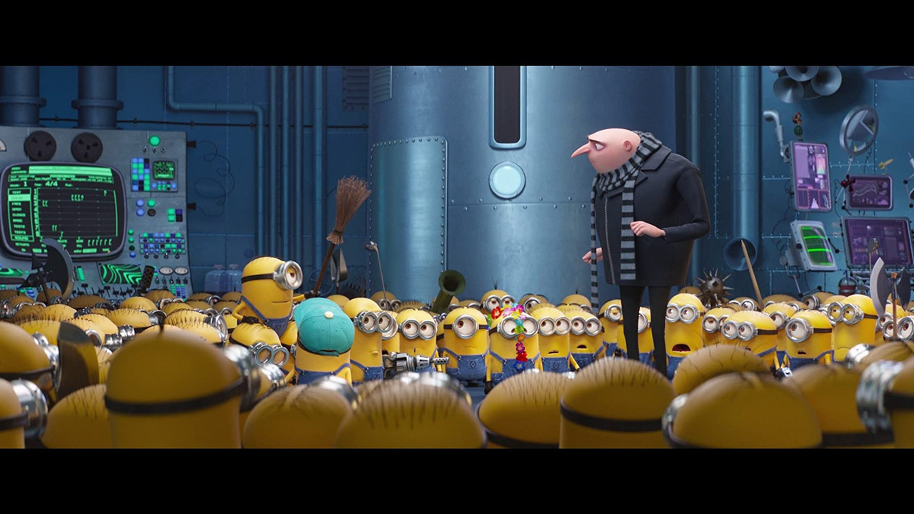 Steve Carell dan Pierre Coffin indalam Despicable Me 3 (2017)