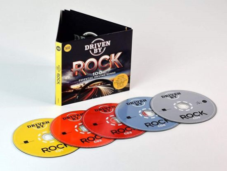 VA   Driven by Rock: 100 Essential Driving Songs (5CD, 2018) MP3