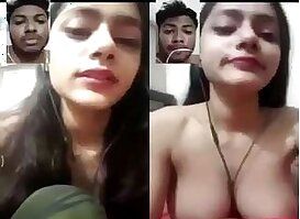 EXCLUSIVE VIDEO CALL WITH CUTE GIRL IN KOLKATA SHOWING HER BOOBS AND PUSSY