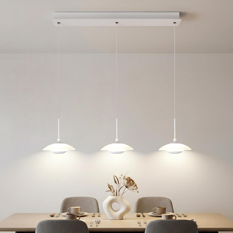 Design 3 lumières – Une suspension moderne