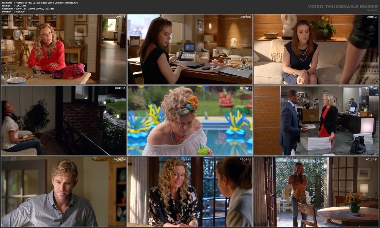 Mistresses (US) S01e09 Guess Who's Coming To Dinner.mkv