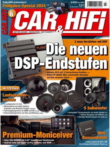 Cover: Car und Hifi Magazin No 03 Mai-Juni 2024