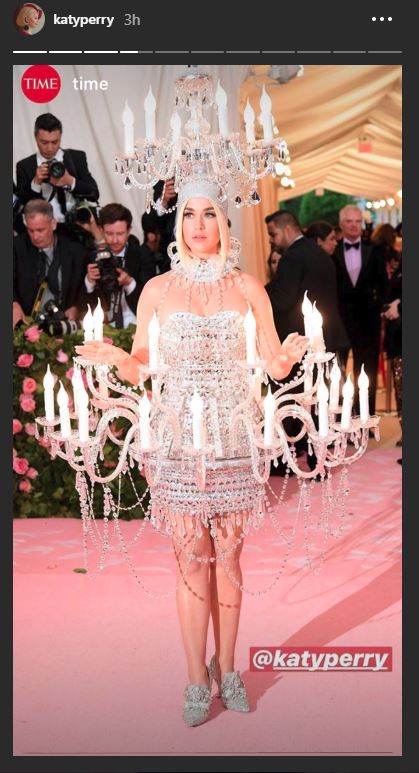 Katy Perry di Met Gala 2019