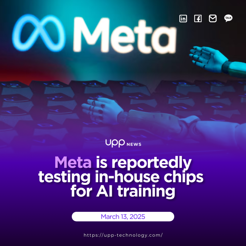 Meta is reportedly testing in-house chips for AI training