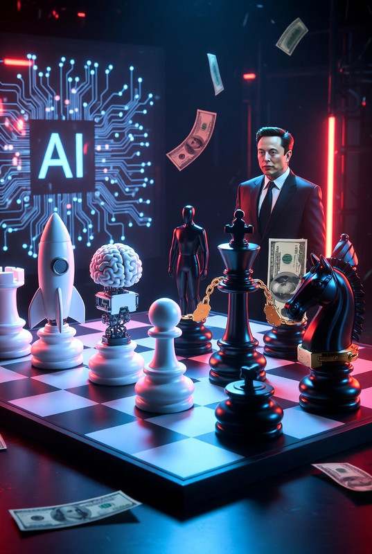 Musk exige até US$ 134 bi de OpenAI e Microsoft: o divórcio bilionário da IA que pode redefinir o jogo