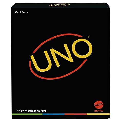 Amazon: UNO Minimalista, juego de mesa con diseño minimalista (Mattel GYH69)