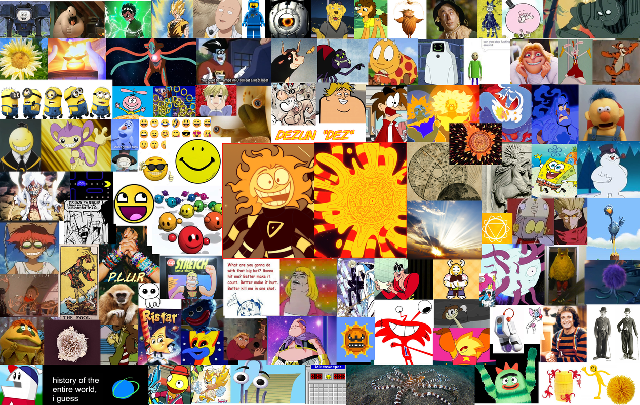 Dez inspo board, various characters