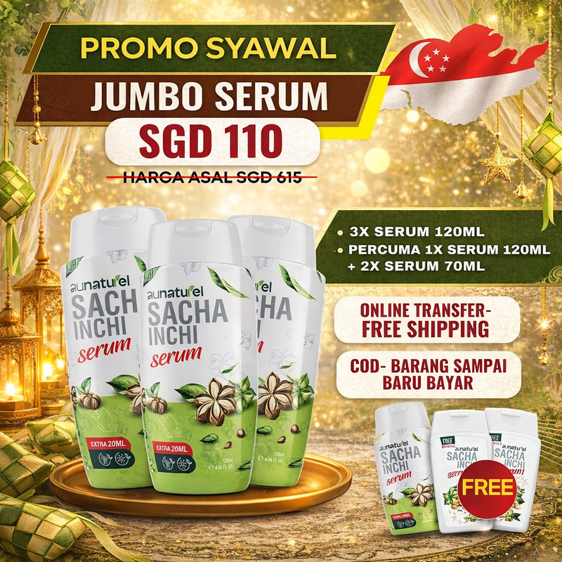 [PLACEHOLDER] Ganti dengan gambar Pakej Jumbo 4+2 Botol