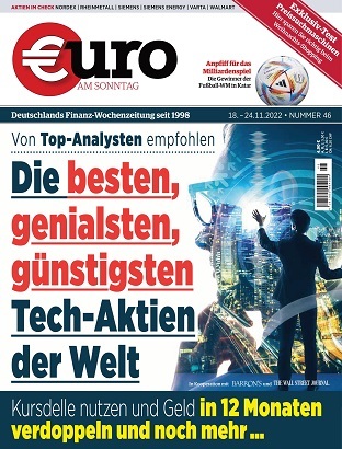Cover: Euro am Sonntag Magazin No 46 vom 18  November 2022