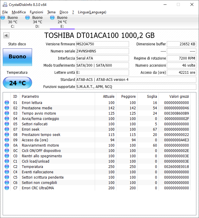 Toshiba DT01ACA100
